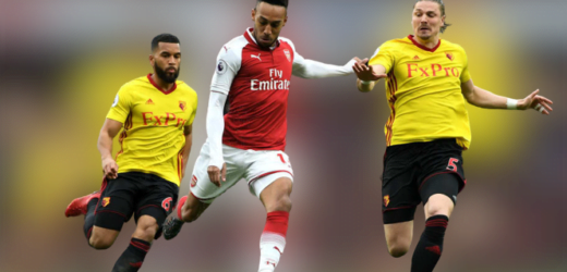 What channel is Watford versus Arsenal? Start off time