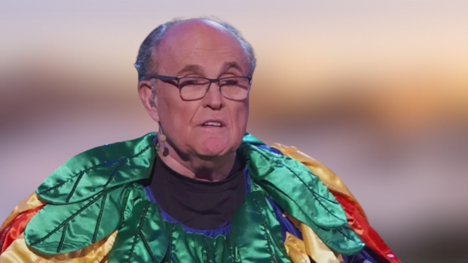 Rudy Giuliani’s Masked Singer Reveal Disgusts Viewers