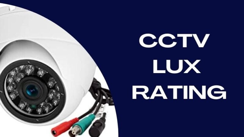 CCTV Camera LUX Rating
